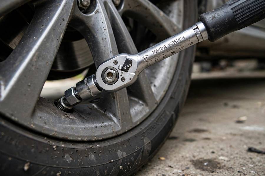 Using a torque wrench on lug nuts as explained in how tight should lug nuts be torque specs