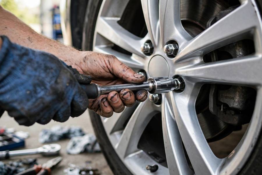 Star pattern tightening sequence from the how tight should lug nuts be torque specs guide