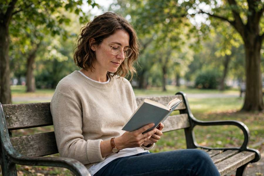 Restorative outdoor break as part of how to be more productive sustainably