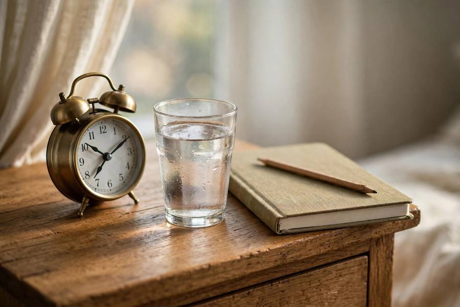 Simple morning routine setup supporting how to be more productive daily