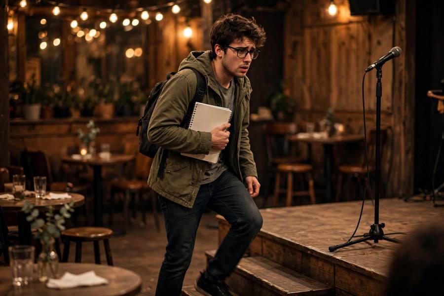 How to become a stand-up comedian roadmap