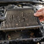 How to Change Engine Air Filter: 10-Minute DIY Guide Removing a dirty engine air filter, the first step in how to change engine air filter