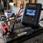 How to Charge a Car Battery: The Safe, Correct Way Battery charger connected showing how to charge a car battery safely