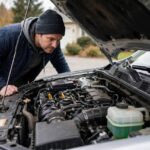 How to Check Coolant Level in Your Car (The Right Way) Person opening car hood to check engine coolant level