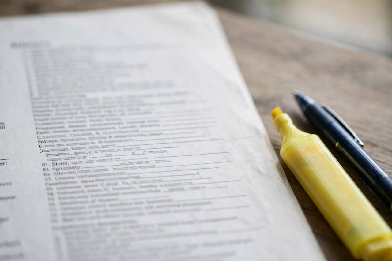 Close-up of a properly formatted APA reference list page with hanging indents
