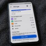 How to Clear Cache on Android: Free Up Space Safely Android phone showing Storage settings with clear cache option