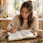 How to Create a Daily Routine That Actually Sticks Writing a daily routine in a journal for how to create a daily routine