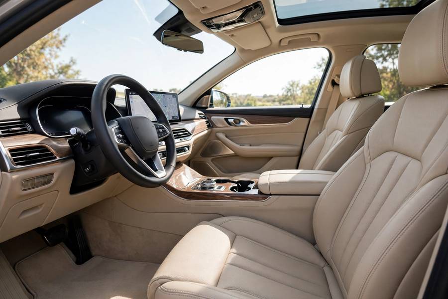 Professionally detailed car interior showing the results of how to detail car interior properly