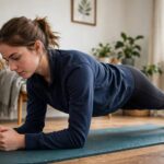How to Do a Plank for Beginners: Build Core Strength the Right Way Beginner holding a proper forearm plank position on an exercise mat