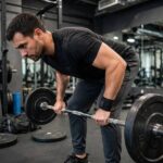 How to Do Bent Over Rows: Form, Variations & Mistakes Man demonstrating how to do bent over rows with a barbell