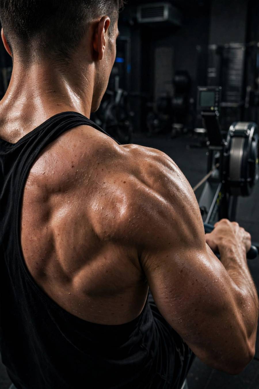 Back muscles working during how to do bent over rows
