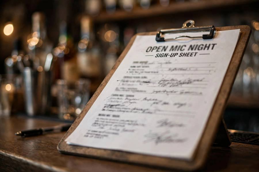 How to do open mic comedy