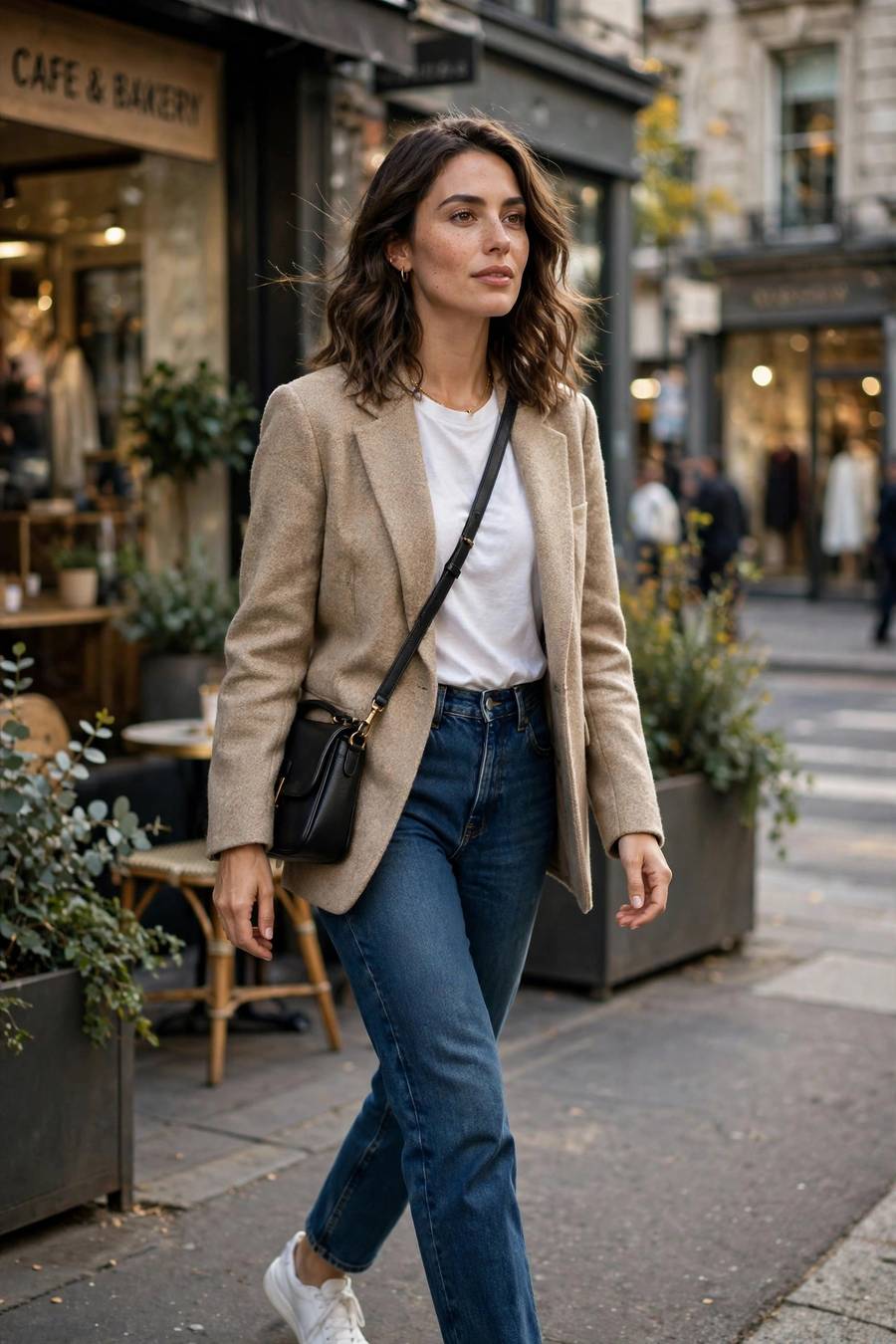 Elevated street style outfit inspired by how to dress like a celebrity