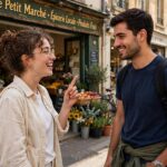 How to Get Business Referrals (Turn Happy Customers Into Your Sales Team) Customer recommending a business to a friend, the essence of how to get business referrals