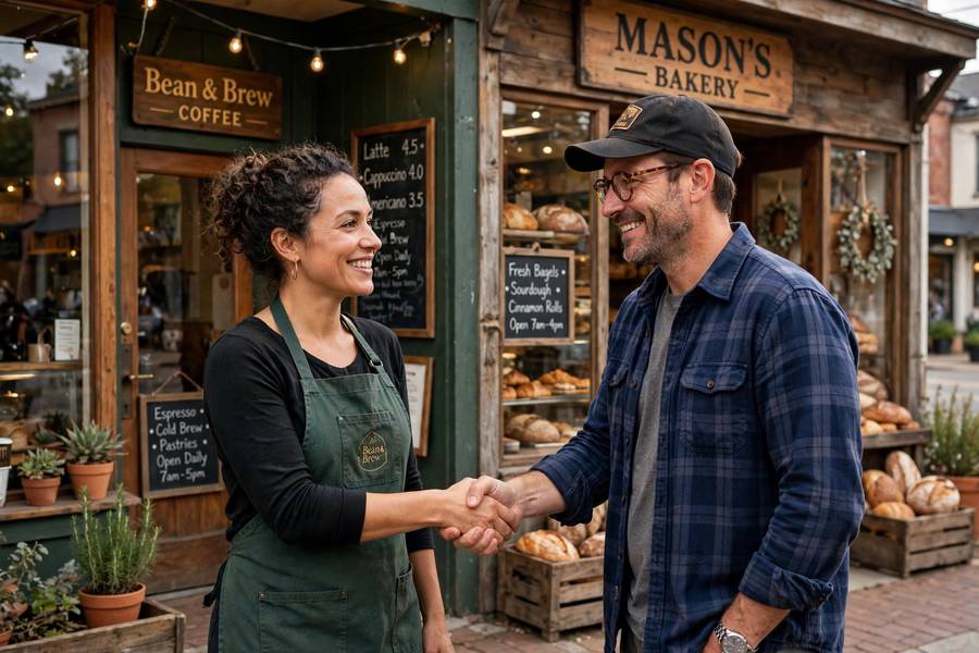Local business partnership, the alliance side of how to get business referrals