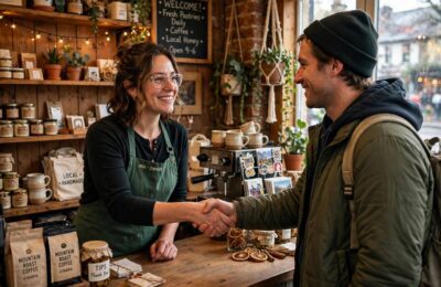 Welcoming the first customer, the goal of how to get first customers for small business