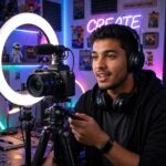 How to Get More YouTube Views: What Actually Works Creator filming a video while learning how to get more YouTube views