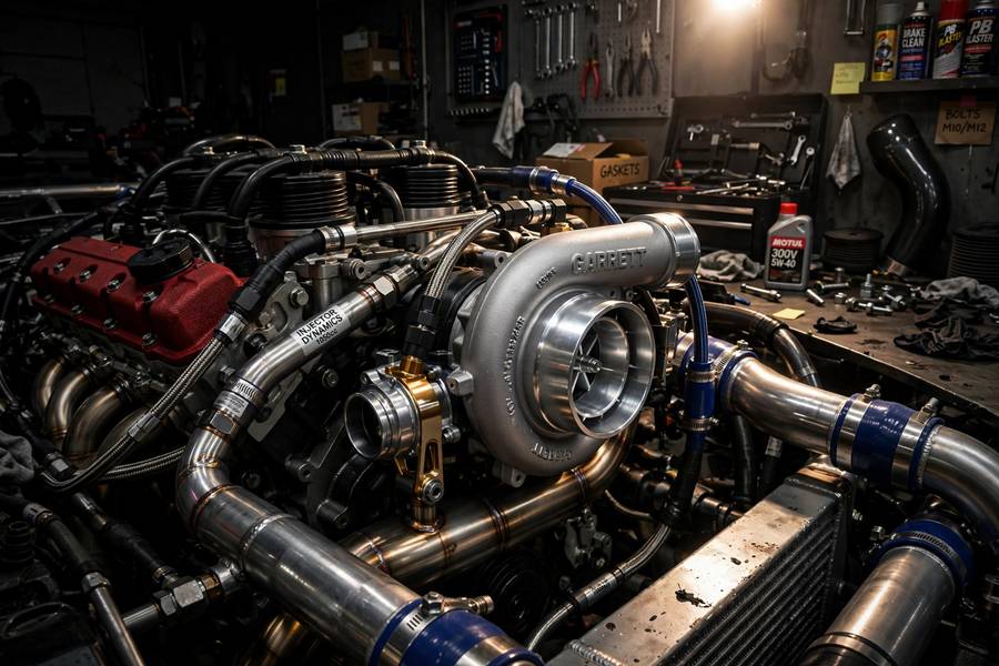 Turbocharger installation, one of the most effective ways for how to increase engine torque