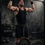 How to Increase Pull-Ups: 8 Proven Ways to Add Reps Man performing a weighted pull-up with a dip belt and weight plate