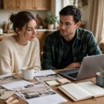 How to Plan a Wedding: Step-by-Step Guide A couple planning their wedding — learning how to plan a wedding starts with budget and guest list