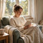How to Read More Books: A Realistic Guide for People With Full Lives Woman enjoying quiet reading time at home as part of how to read more books
