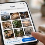How to Recover Deleted Photos: A Step-by-Step Guide That Actually Works Smartphone screen showing the deleted photos folder you can use to recover deleted photos