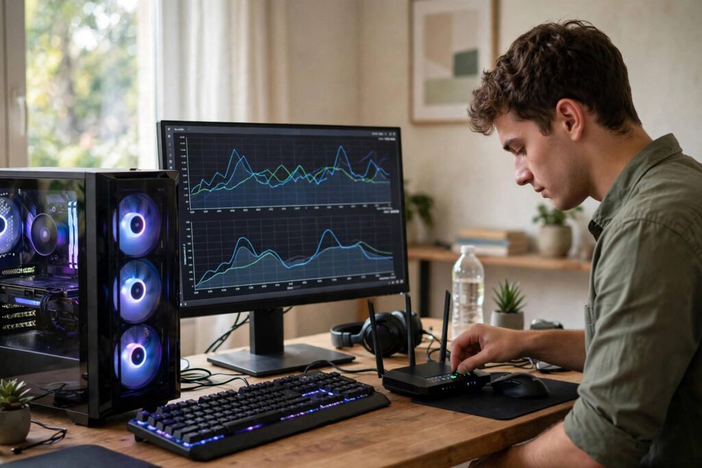 Guide to reducing lag in online games by diagnosing lag type first