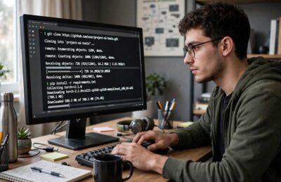 Installing Stable Diffusion locally using a terminal window on a desktop PC