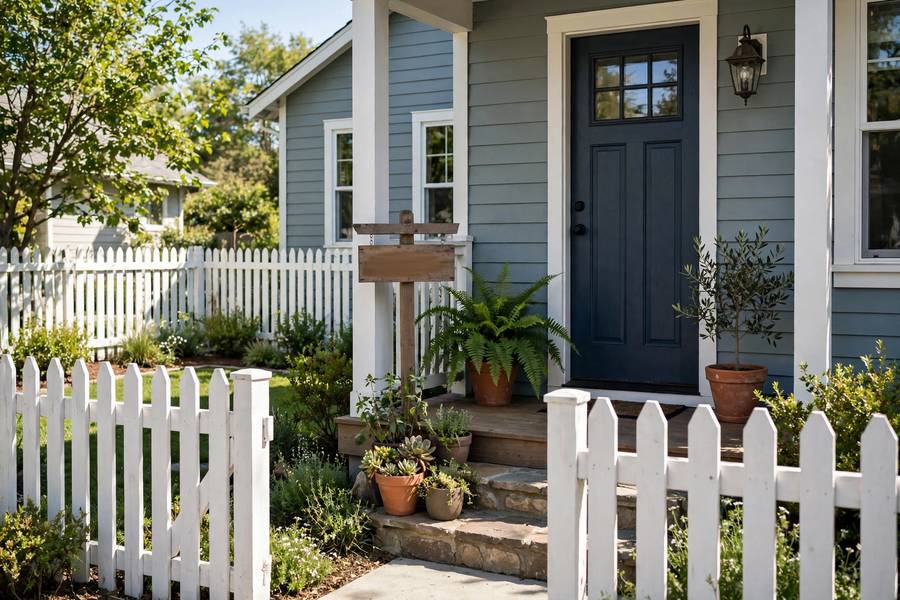 Welcoming home entrance for a preschool in how to start a preschool from home