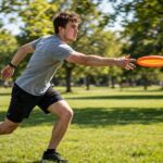 How to Throw a Frisbee: From Wobbly Toss to Laser-Flat Throws Player demonstrating how to throw a frisbee with a flat backhand release