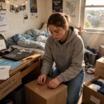 How to Transfer Colleges: A Step-by-Step Guide (2026) College student packing dorm room boxes to transfer colleges