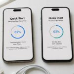 How to Transfer to a New iPhone: Every Method, Ranked by Speed Two iPhones side by side showing the Quick Start screen used to transfer to a new iPhone