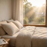 How to Wake Up Early Consistently: A Practical Guide Early morning sunlight streaming through a bedroom window onto a neatly made bed