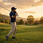 How Does Golf Scoring Work? Birdies to Bogeys Explained Golfer mid-swing on a fairway — how does golf scoring work