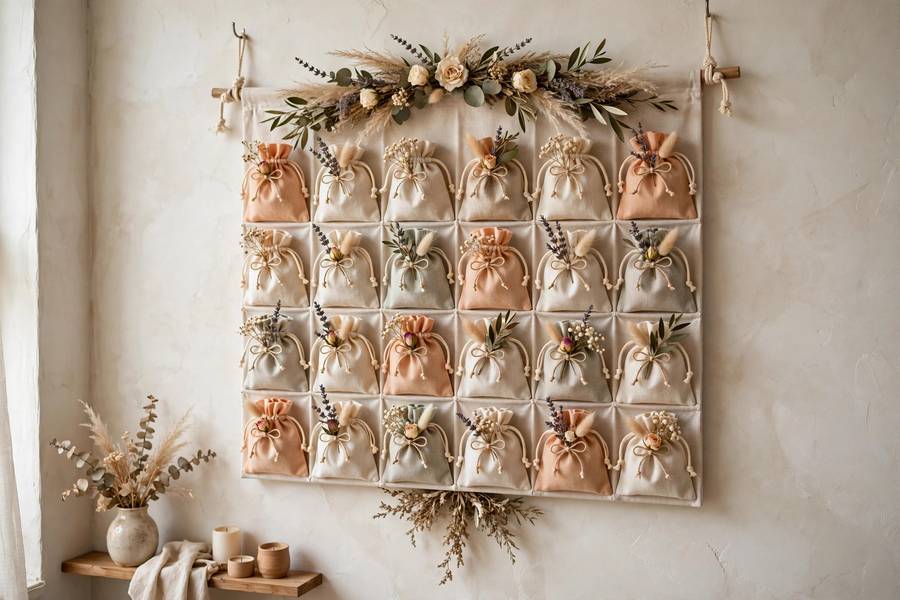 Wedding countdown calendar