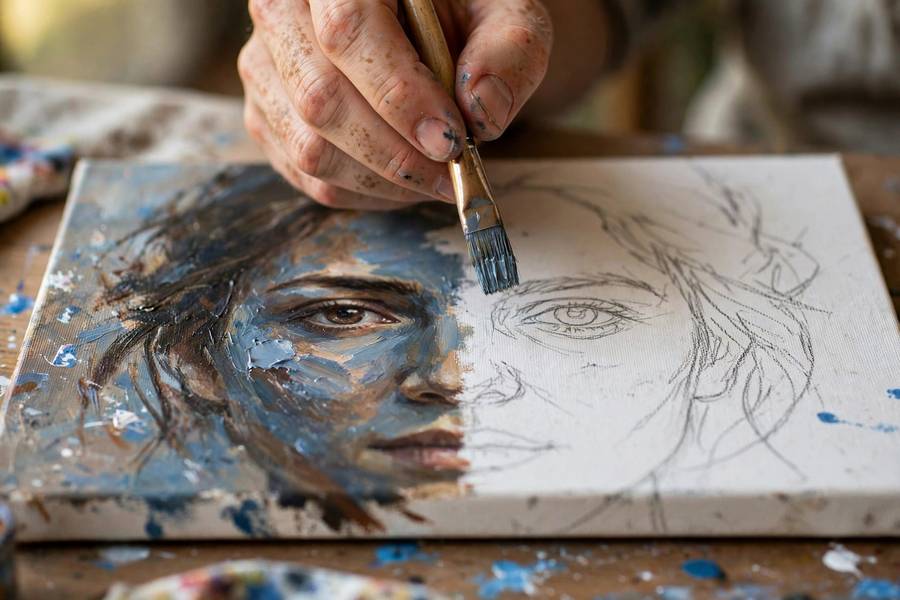 Human craft and skill, a key argument in the is AI art real art debate explained