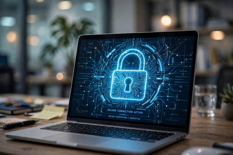 Data security concept for deciding if it is safe to use AI for work data