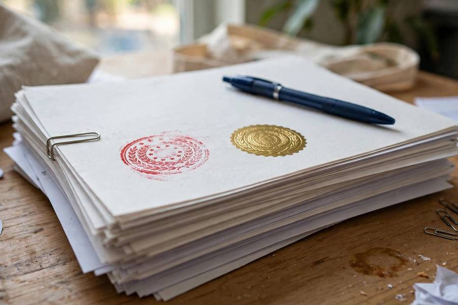 Approved LLC documents showing the result of using best llc formation services