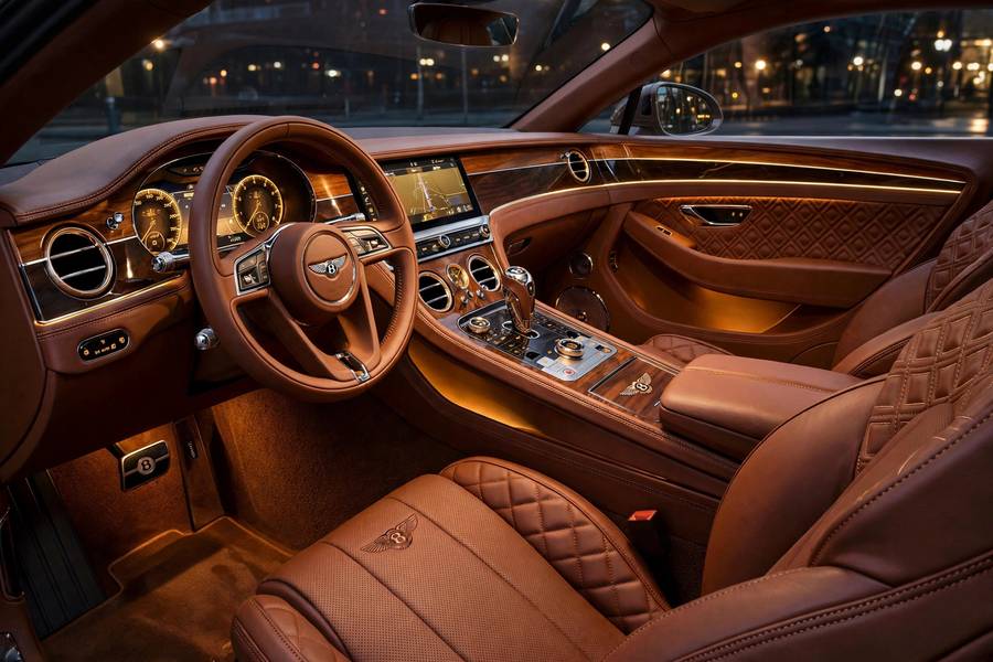 Bentley diamond-quilted interior among luxury cars with the best interiors