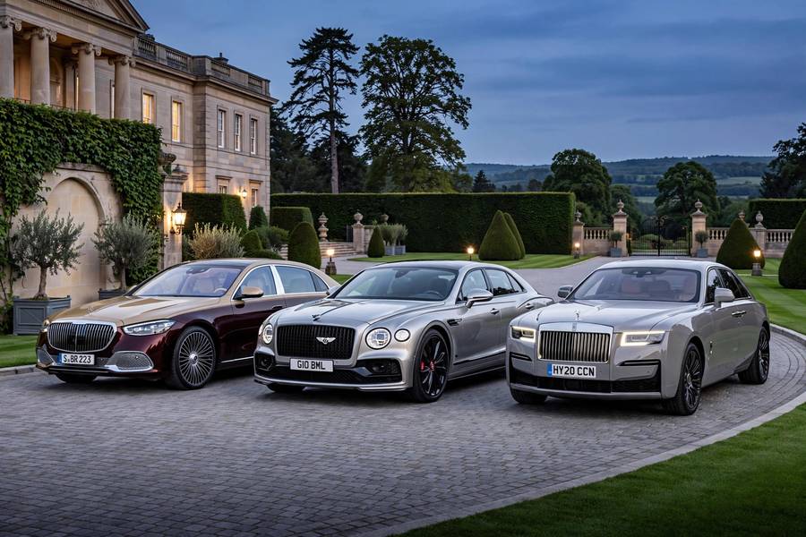 Maybach vs Bentley vs Rolls Royce lineup comparison