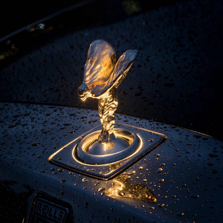 Spirit of Ecstasy symbolizing Rolls Royce in the ultra-luxury comparison