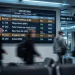 How to Apply for a Passport: Step-by-Step Guide (2026) Airport departure board showing international destinations — apply for a passport early
