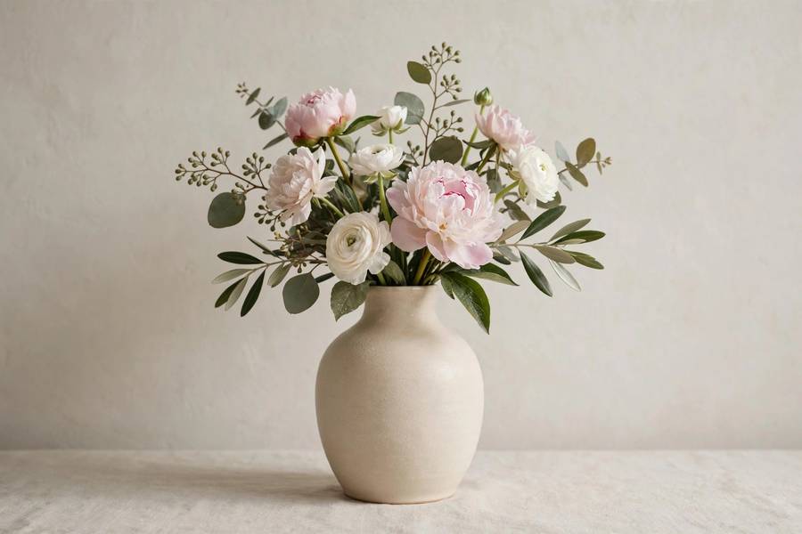 Uncluttered still life demonstrating techniques from the midjourney negative prompts guide