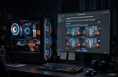 Local GPU setup relevant to the midjourney vs stable diffusion hardware debate