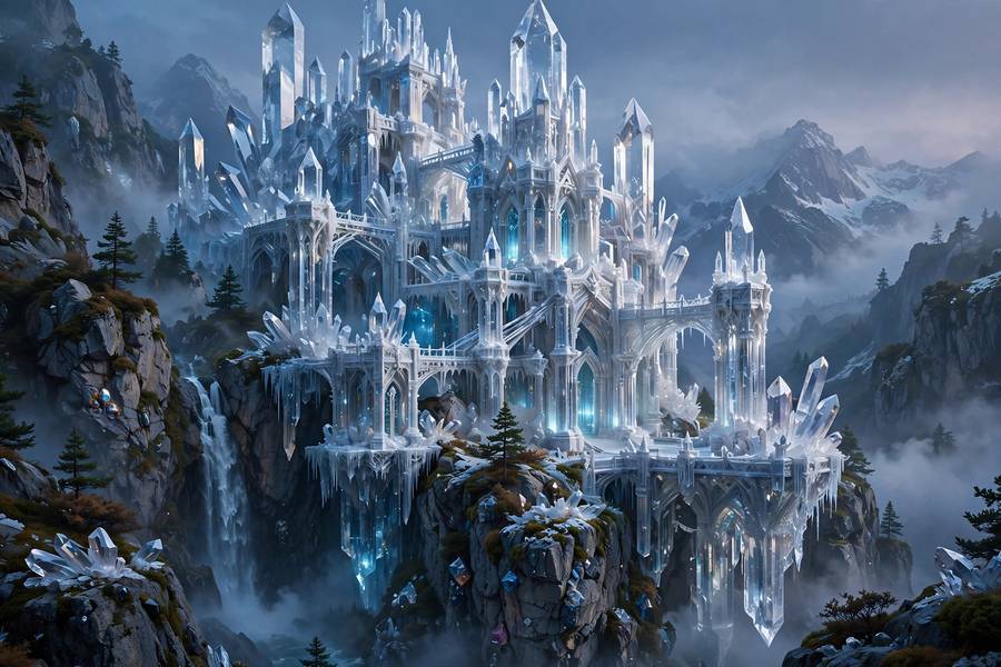 High-quality fantasy art achievable in the midjourney vs stable diffusion comparison