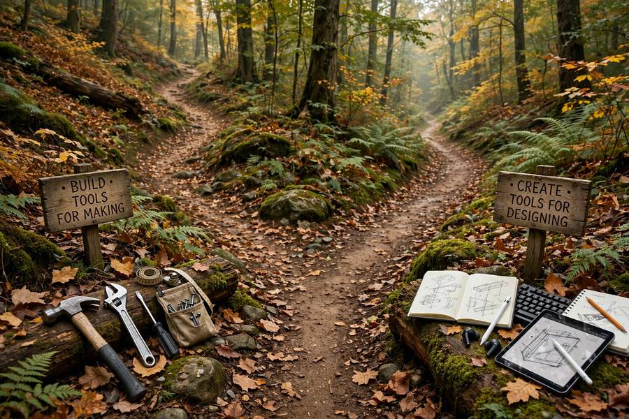 Choosing between tools metaphor for midjourney vs stable diffusion decision