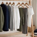 Minimalist Wardrobe Basics: The Pieces That Do Everything Minimalist capsule wardrobe with coordinated neutral clothing