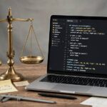 Mitigating AI Bias: Practical Steps That Actually Work Balanced scales and laptop symbolizing mitigating AI bias