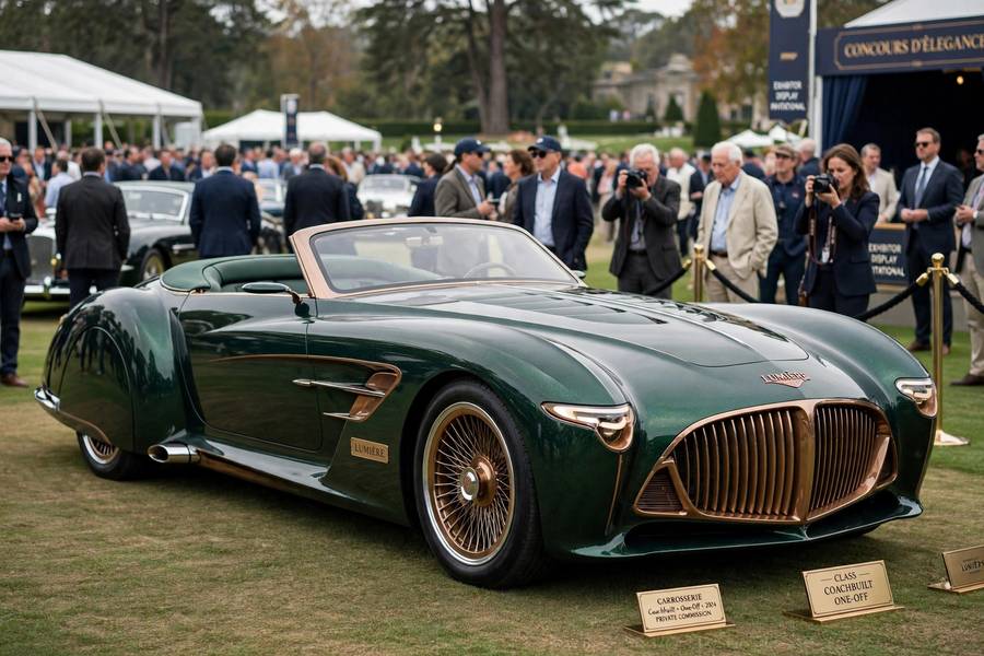 Coachbuilt one-off car representing the peak of the most expensive luxury cars list