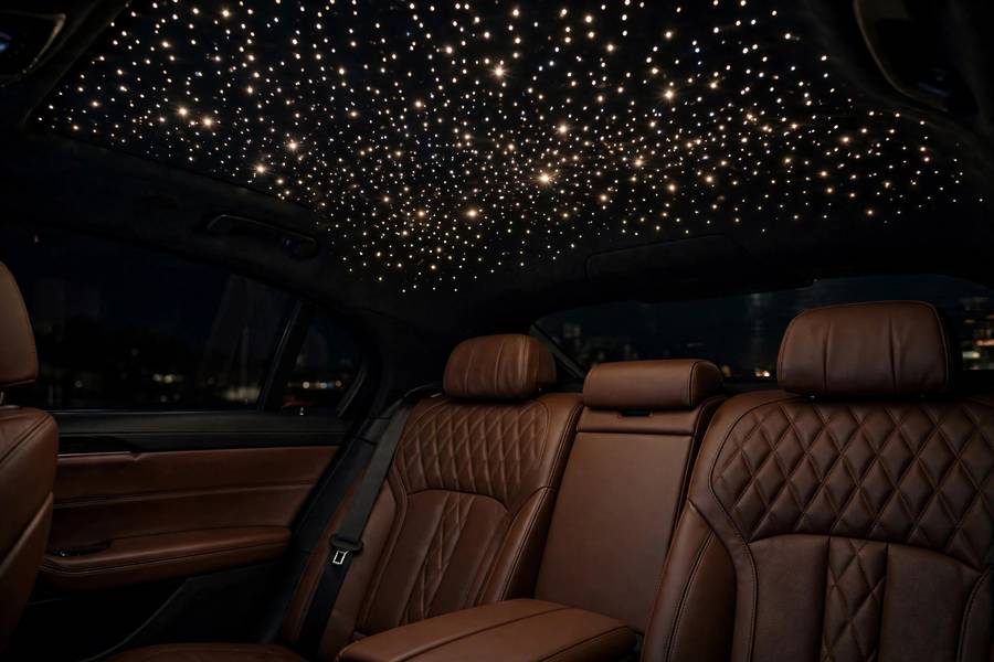 Starlight headliner feature in the most luxurious car features list